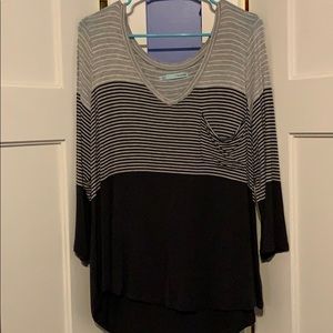 3/4 sleeve from Maurice’s. Only worn once!